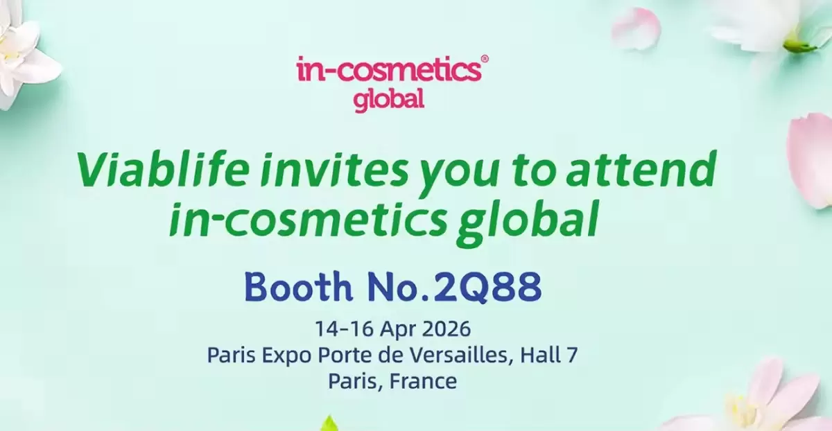 Viablife vous invite &agrave; participer &agrave; in-cosmetics Global 2026
