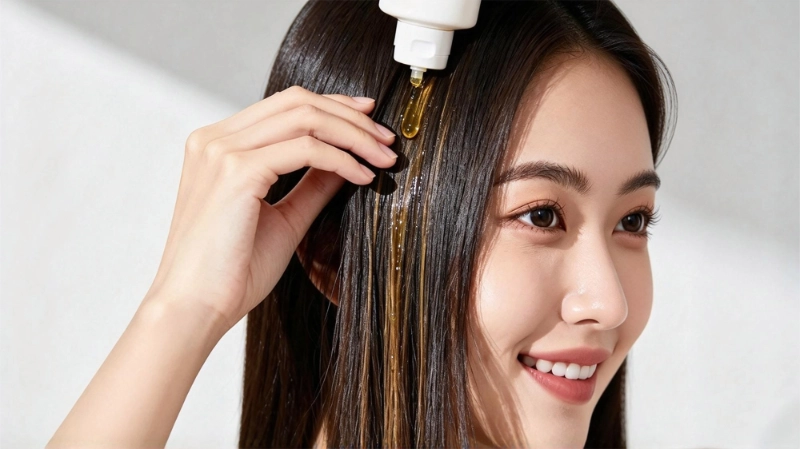 Squalane pour les soins des cheveux et de la peau Squalane for Hair and Skin Care